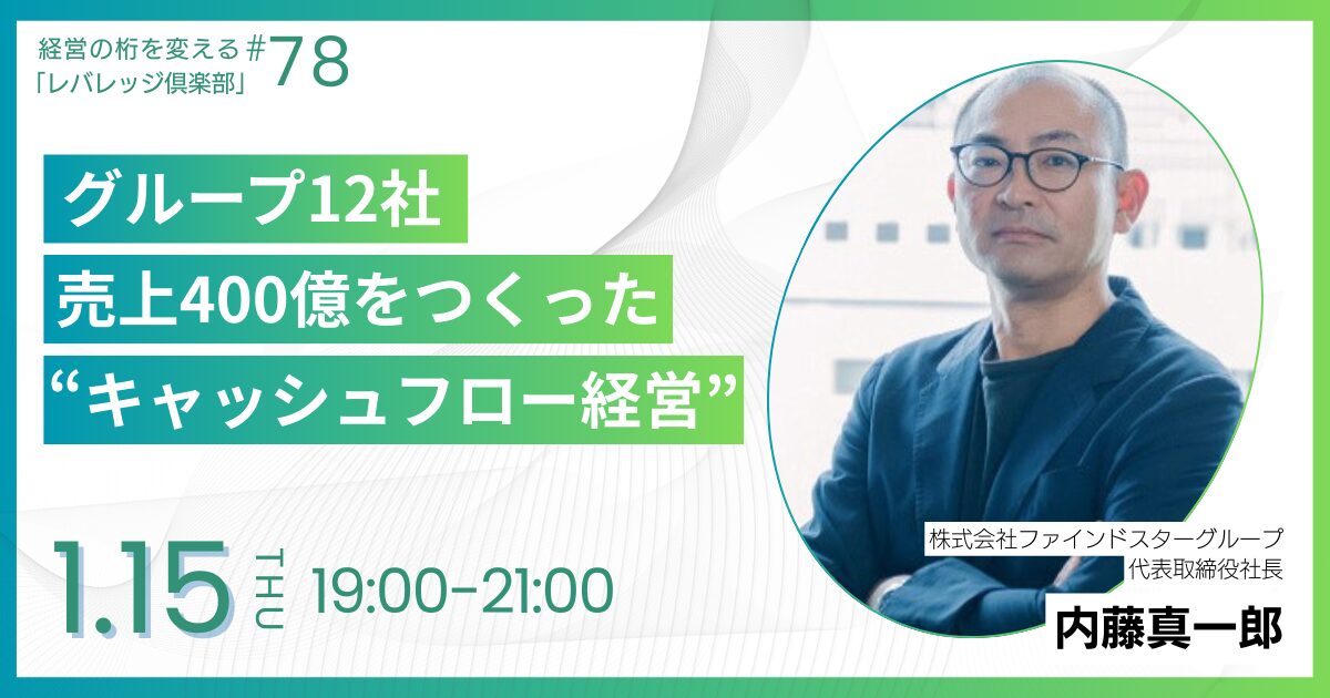 経営の桁を変える「レバレッジ 倶楽部」第78回例会